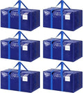 6 Pack Extra Heavy Duty Large Moving Bags by Fygrip