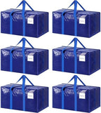 6 Pack Extra Heavy Duty Large Moving Bags by Fygrip
