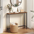 VASAGLE 31.5" Console Table, Narrow Behind Couch Table, 1 Tier by VASAGLEbySONGMICSHOME