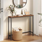 VASAGLE 31.5" Console Table, Narrow Behind Couch Table, 1 Tier by VASAGLEbySONGMICSHOME