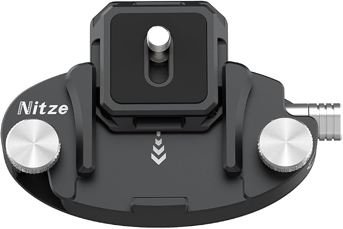 Nitze Camera Clip with Arca-Type Plate, Metal Capture Clip with Magnetic by Nitze