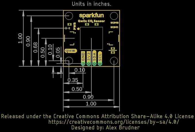 SparkFun CO2 Humidity and Temperature Sensor - Image 4
