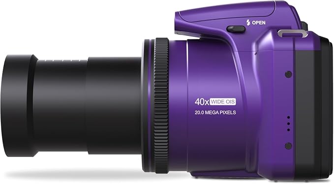 Minolta MN40Z 20MP Digital Camera – 40x Optical Zoom, 1080p FHD Video, 3.0" LCD - Image 8