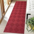 Hallway Runner Rug 5x10FT Custom Sizes, Commercial Runner Rubber Backing by Unknown