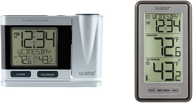 La Crosse Technology Atomic Projection Alarm Clock by LaCrosseTechnology