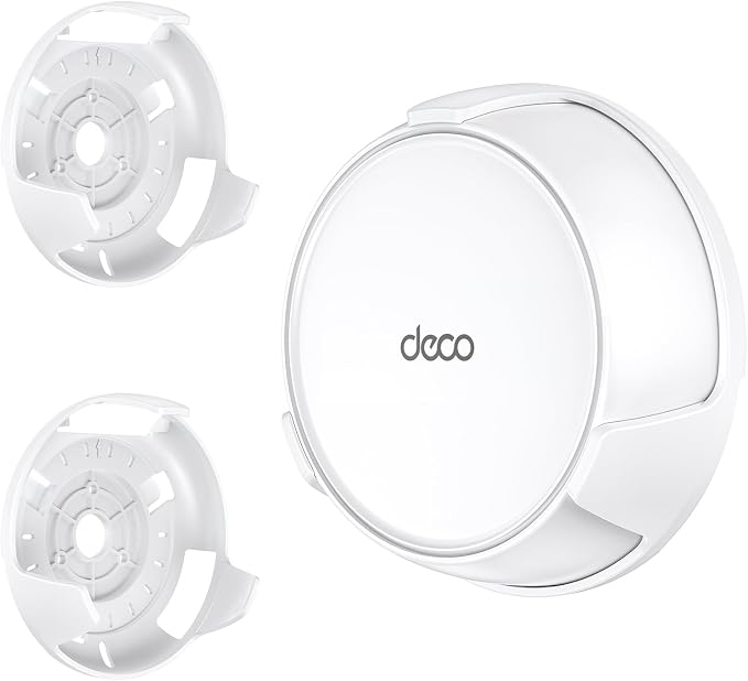 Wall Mount Holder for TP-Link Deco BE23/BE25/BE3600/BE5000 WiFi 7 Mesh Wi-Fi by SURVADV
