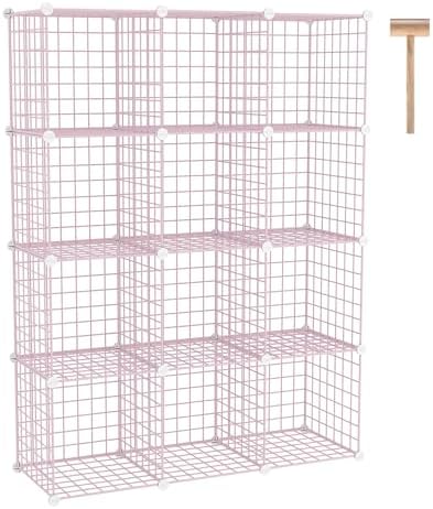 C&AHOME Wire Cube Storage, 12 by CAHOME