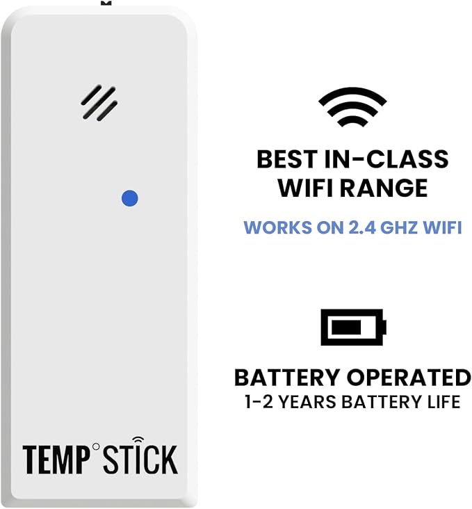 Temp Stick Remote WiFi Temperature & Humidity Sensor, Data Logger. No - Image 2