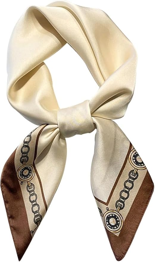 Silky Scarf for Women Lightweight Satin Bandanas Neck Hair Wrap For Sleeping by OnllhNiceScarfForWomen