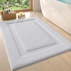 Color&Geometry Non Slip Bathroom Rugs 30x20, Ultra Soft Absorbent Upgraded - Image 2