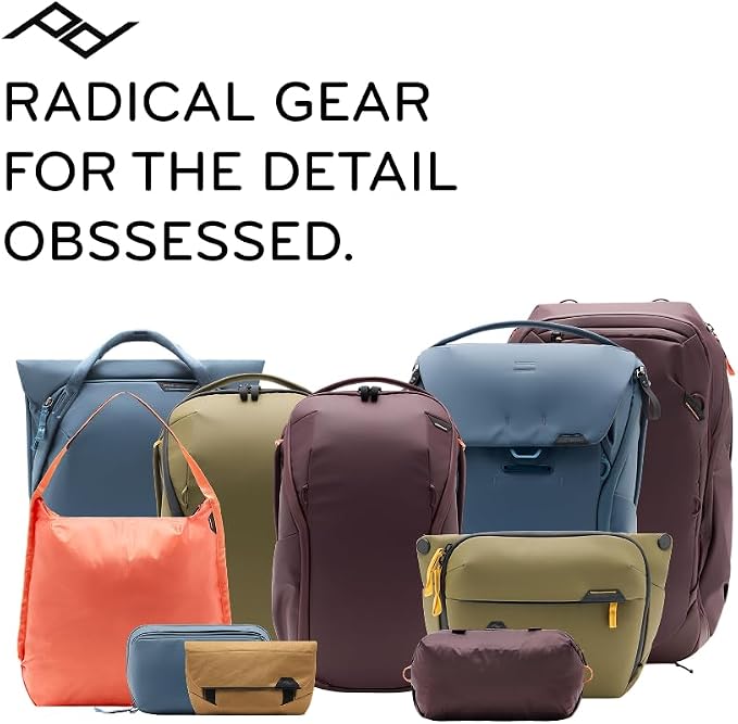 Peak Design Everyday Backpack Zip 20L, 270-Degree Zip, Dual Side Pockets - Image 9