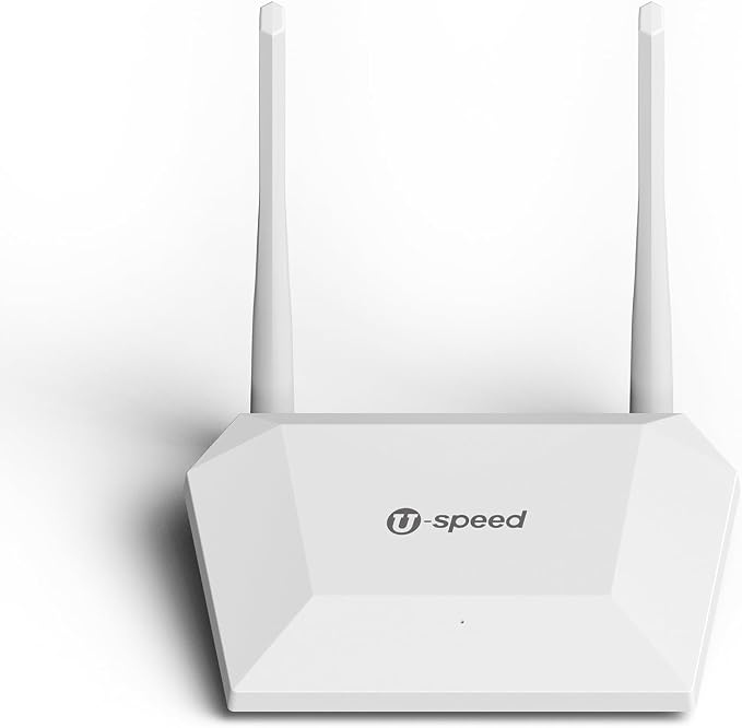 U-SPEED N300 WiFi Router 2.4G Easy Setup Wireless Internet Network Router - Image 8