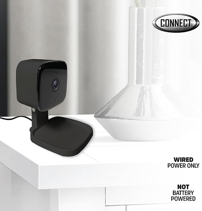 Energizer Smart 2K QHD Security Camera, Wired Indoor 2.4Ghz Wi-Fi Camera - Image 3