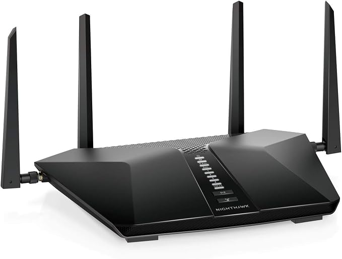 Netgear NETGEAR RAX50-100NAR Nighthawk 6-Stream AX5400 WiFi 6 Router by Amazon+Renewed