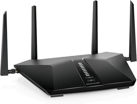 Netgear NETGEAR RAX50-100NAR Nighthawk 6-Stream AX5400 WiFi 6 Router by Amazon+Renewed