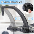 Portable Clothes Drying Rack for Balcony Railings Windowsill, Folding Towel - Image 4