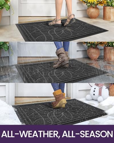 DEXI Front Door Mat Outside Entrance 4x6, Heavy Duty Non Slip - Image 6