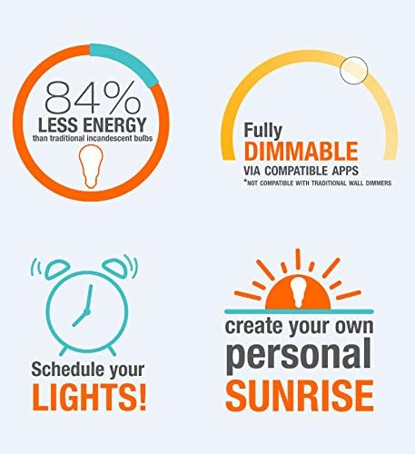 Sylvania Smart 10W BR30 LED Light Bulb - Image 4