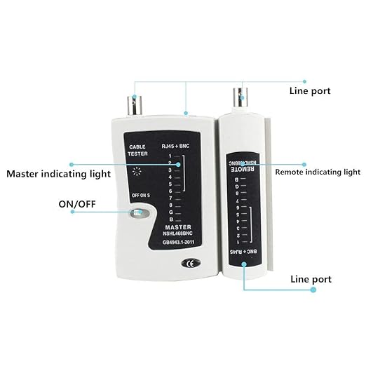 Garosa Professional RJ45 BNC Cable Tester - Image 2
