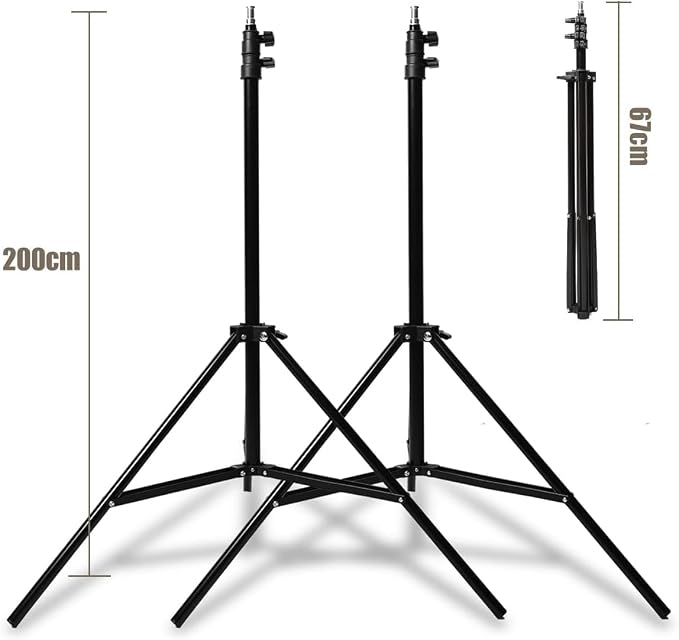 Godox 750W Professional Studio Strobe Flash Light Kit, 3-Light Godox Strobe - Image 8