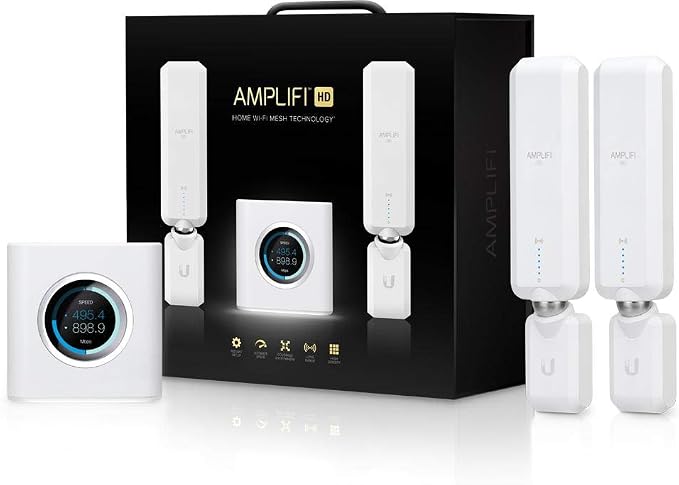 AmpliFi HD WiFi System by Ubiquiti Labs, Seamless Whole Home Wireless Internet by AmpliFi