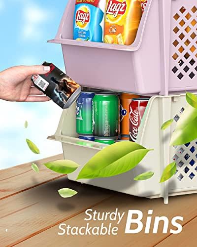 Skywin Stackable Storage Bins Open Front - Image 6