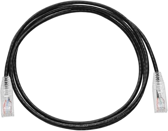 Monoprice Cat6 5ft Black Component Level Patch Cable UTP 28AWG 550MHz Pure Bare - Image 4