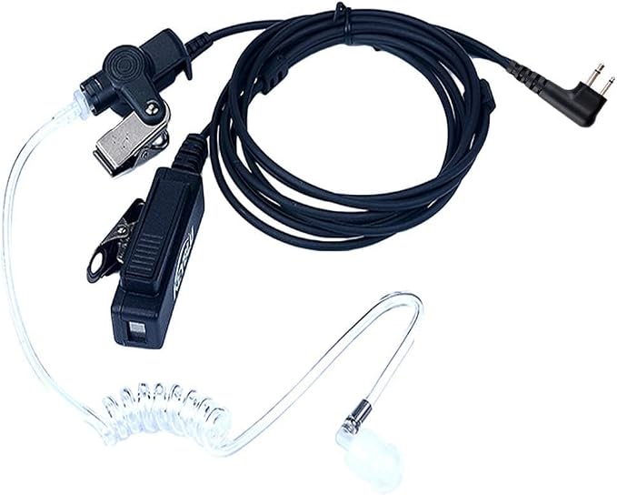 2-Wire Acoustic Tube Earpiece/Headset by KEYBLU