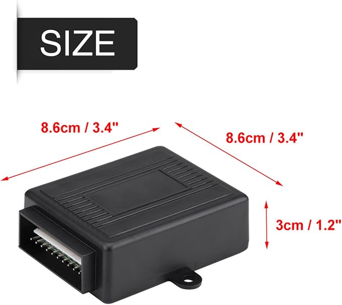 Keyless Entry System, Universal Car Door Lock Keyless Entry System Auto Vehicle - Image 6