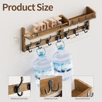 29 inch Coat Rack Wall Mount - Image 7