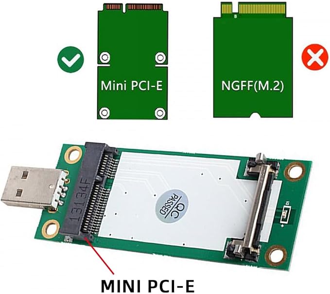 CY Adapter Mini PCI-E Wireless WWAN to USB Adapter Card - Image 6
