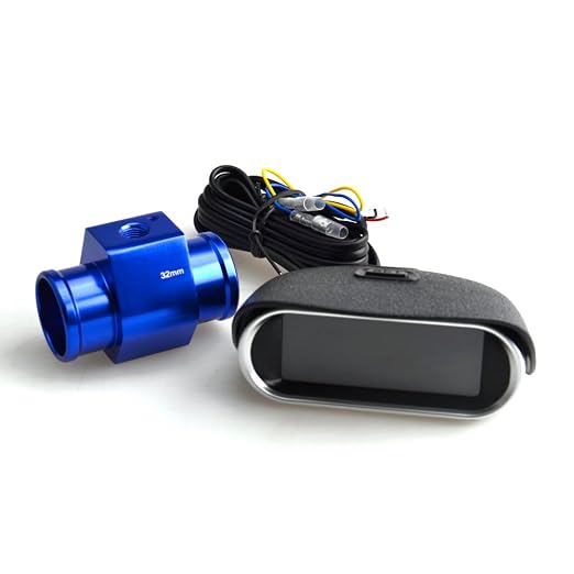 2-in-1 Auto Car LCD Meter Digital Voltage Water Temperature Fuel Gauge - Image 7