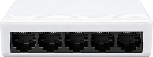 5 Port Gigabit Ethernet Switch 1000Mbps Network Hub USB 5-12V Powered Plug and by PULVISION