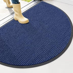 OLANLY Half Circle Front Door Mat 47x30, Waterproof Heavy-Duty Doormat by OLANLY