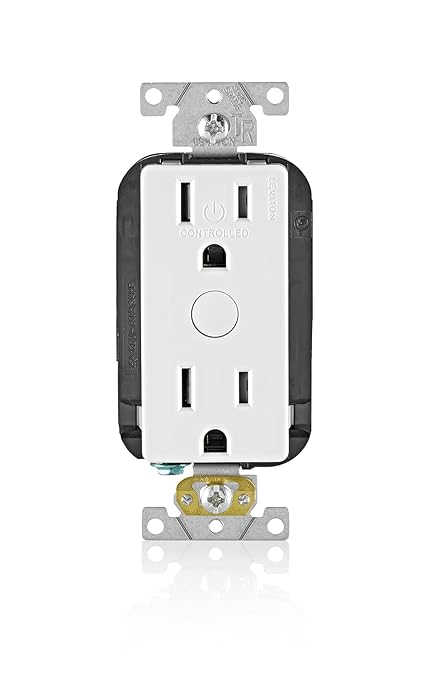 Leviton Decora Smart Outlet, Tamper-Resistant 15A, Wi-Fi 2nd Gen, Works - Image 7