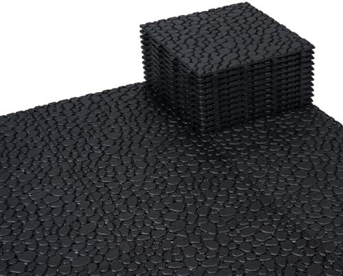 BEEFURNI Plastic Interlocking Cobbled Stone Tile - Image 2
