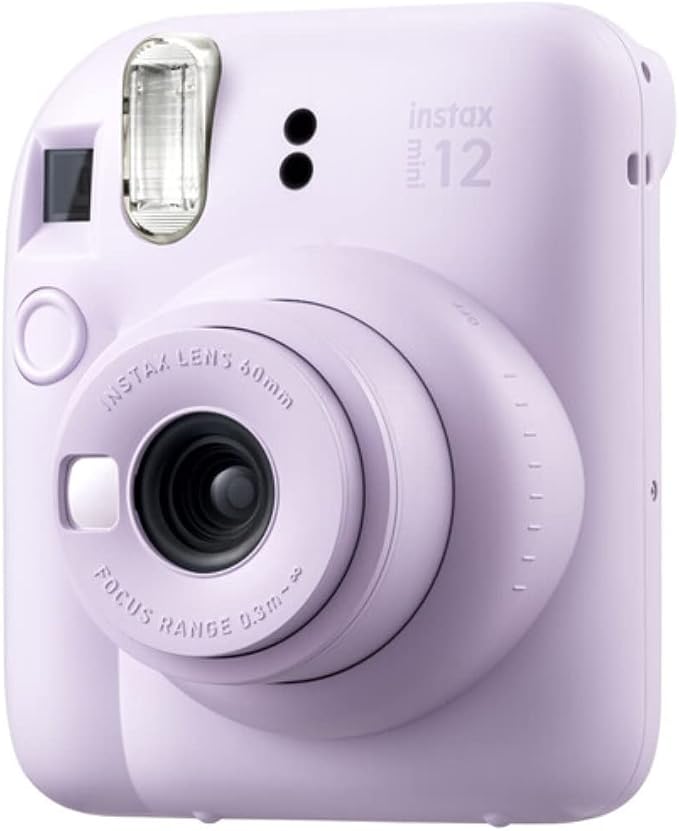 FUJIFILM INSTAX Mini 12 Instant Film Camera | Lilac Purple Bundled - Image 3