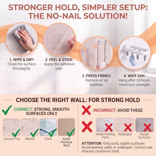 Sock Drying Rack Wall Mounted - Image 5