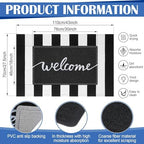 Geelin 2 Pcs Layered Welcome Doormat - Image 3