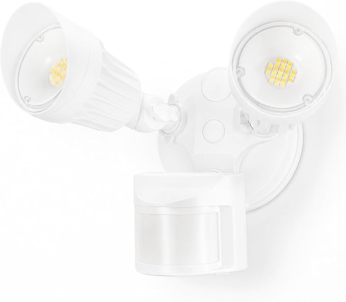 LEONLITE 3CCT LED Security Light, Motion Sensor Outdoor Lights, Dusk to Dawn by LEONLITE