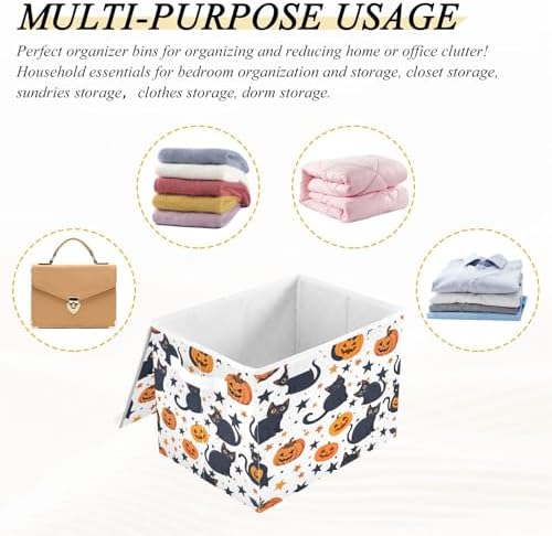 Bolaz Storage Bins with Lids and Handles - Image 7