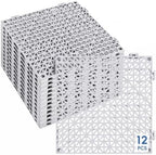 Interlocking Drainage Tiles 12PCS Modular Interlocking Cushion 12" x 12" by Unknown
