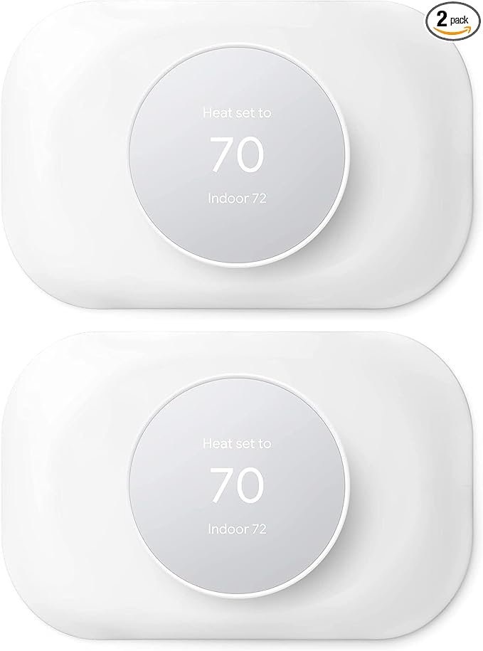 Compatible with Google Thermostat 2020 Wall Plate Cover by Petrichor