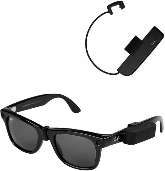 Wearable Charger for RayBan Meta Gen 2, RayBan Meta Gen 1, by KONAFEI