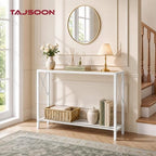 Tajsoon Console Table 41.8", 2 Tier Entryway Table - Image 2