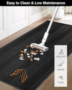 16"x24" Black Front Door Mat Indoor Outdoor, Welcome Doormat - Image 3