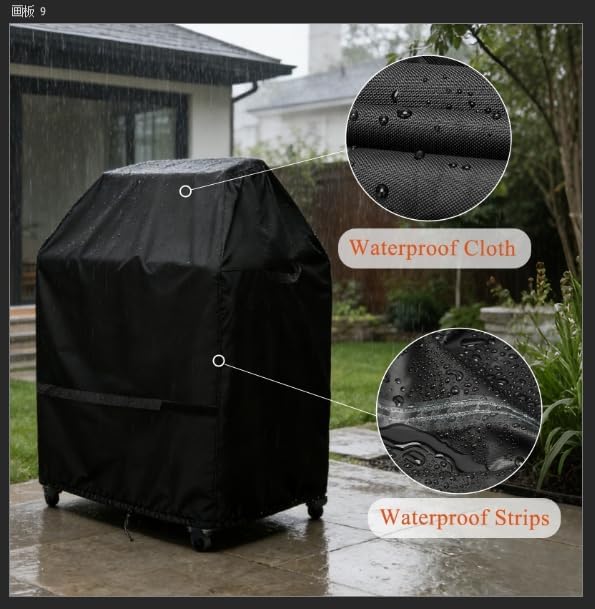 Outdoor Pizza Oven Table Cover for Ooni Oven and Medium Table - Image 5