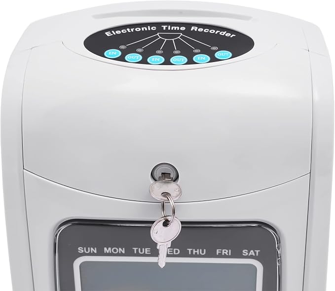 Starter Time Clock Bundle, Electronic Calculating Time Clock Employees in/Out - Image 6