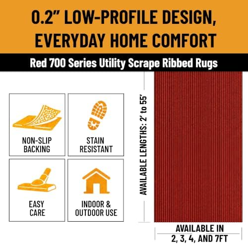 Ottomanso 7x43 Large Waterproof Floor Mat, Non-Slip Indoor Outdoor Door Mat - Image 3