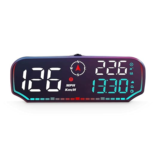 GPS Speedometer for Car, Heads Up Display by Yaouzicn